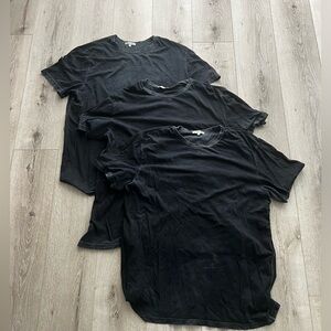 Lot of 3 Cotton Citizen Classic Crewnecks in Vintage Black, XL